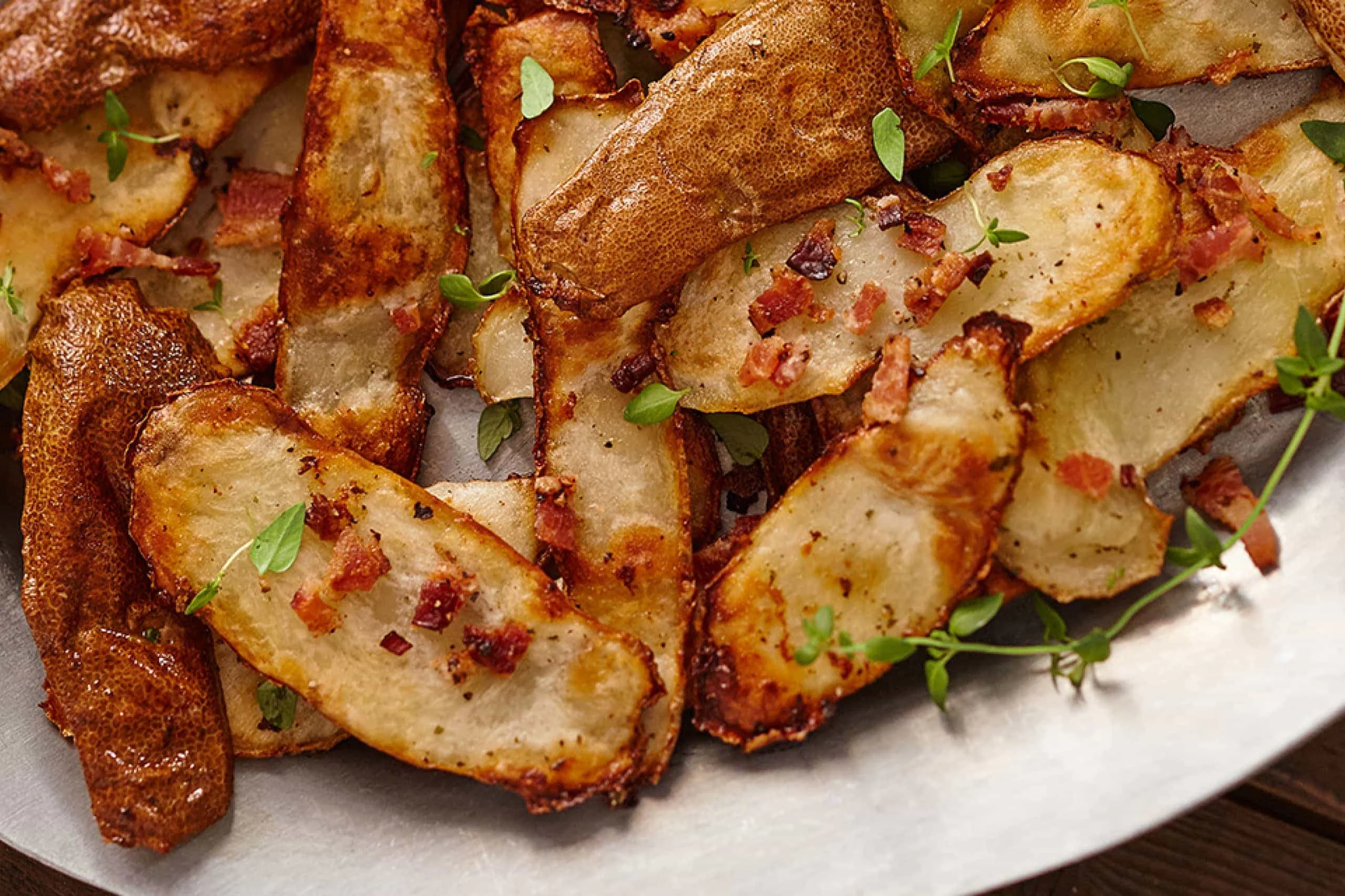 Potato Skin Chips with Ranch and Crispy Bacon image