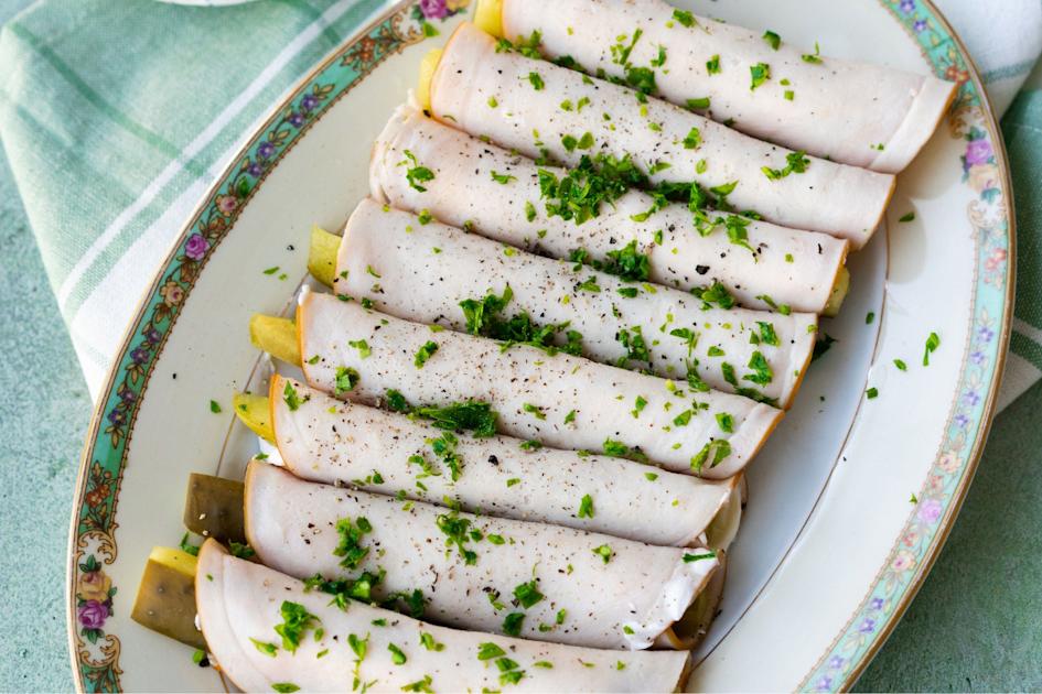 Ranch Turkey Pickle Spear Roll-Ups Recipe | Hidden Valley™ Ranch