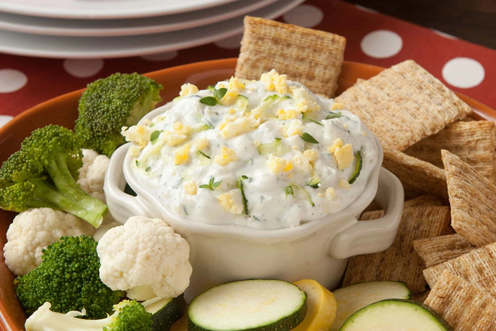 Veggie Frittata Ranch Dip