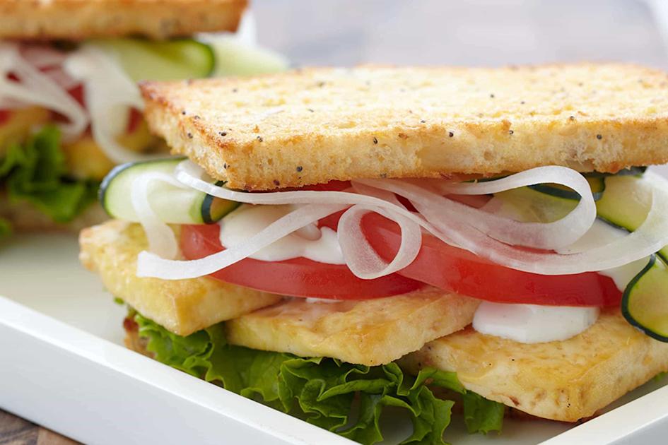Hot Vegetarian Ranchwich Recipe | Hidden Valley™ Ranch