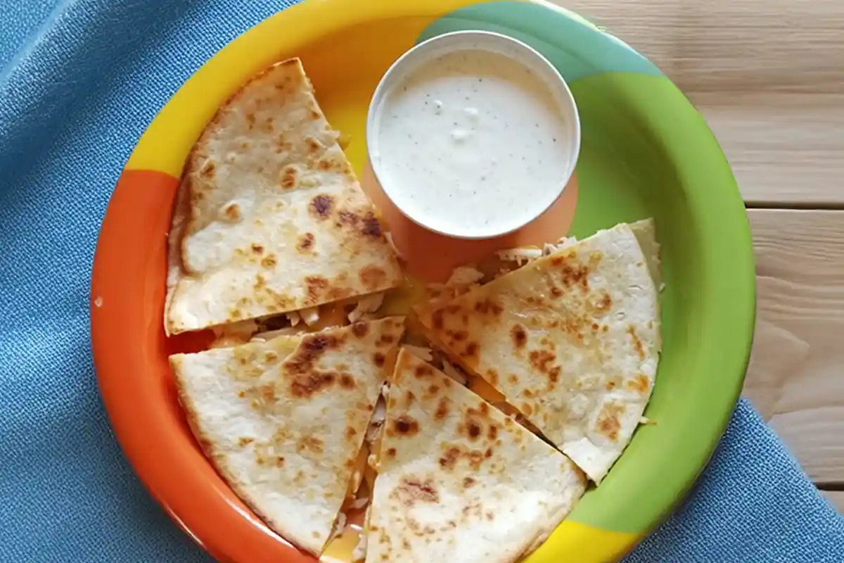 How to Make a Ranch Cheese Quesadilla for Kids