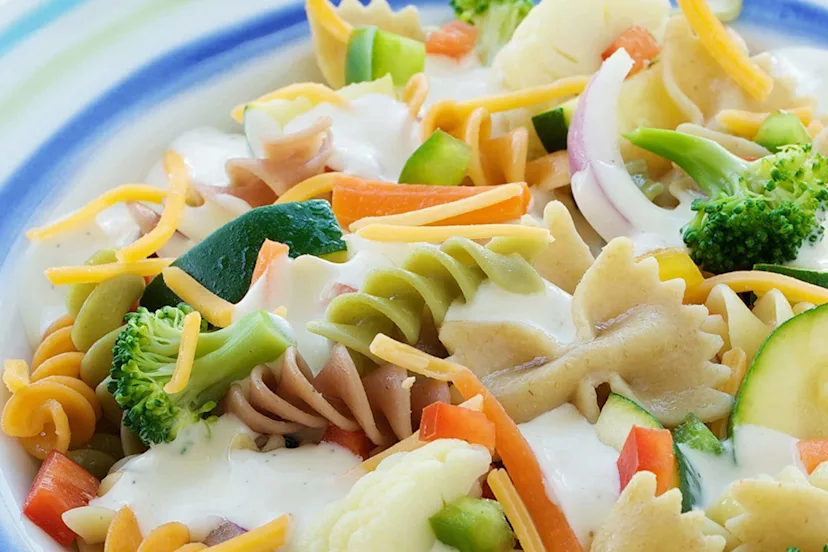 Bow Ties & Springs Pasta Salad