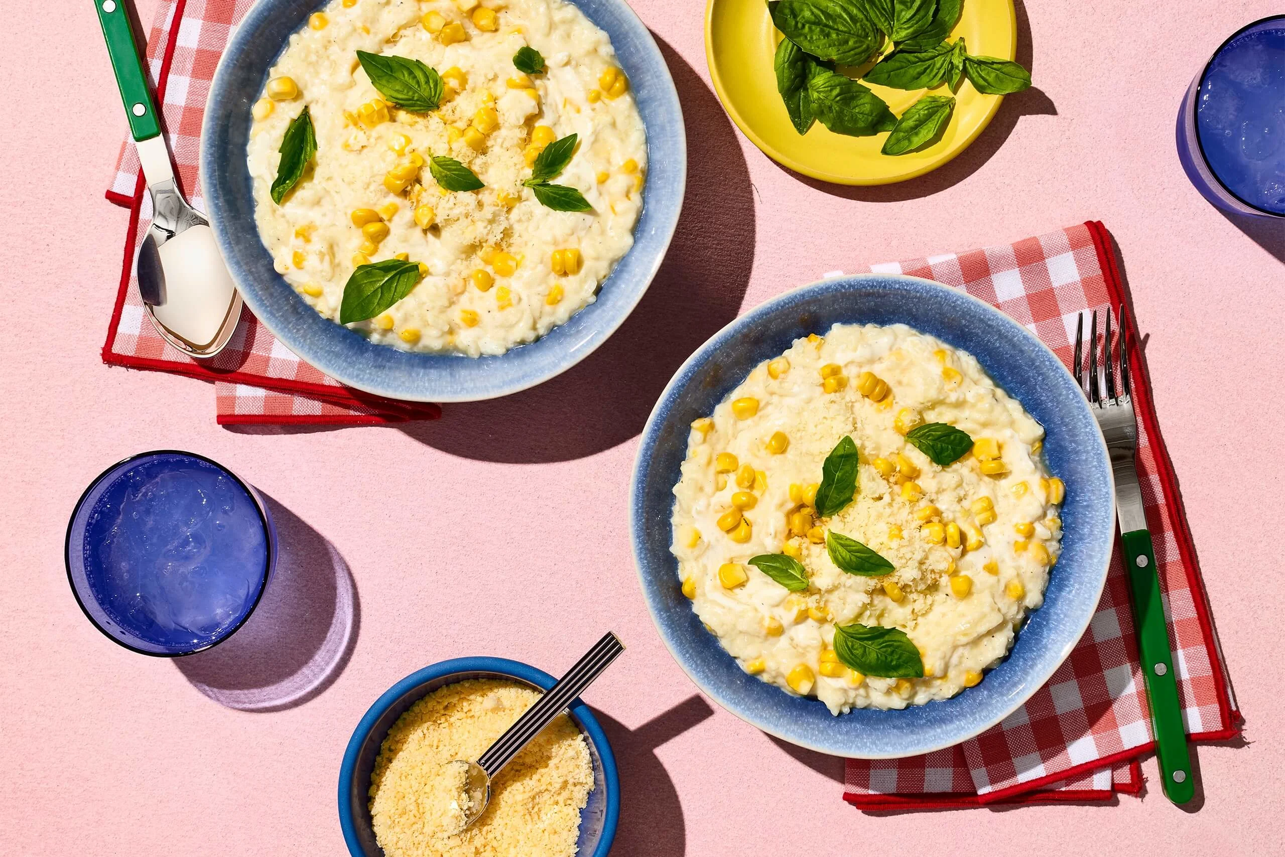 Pressure Cooker Ranch Risotto with Corn