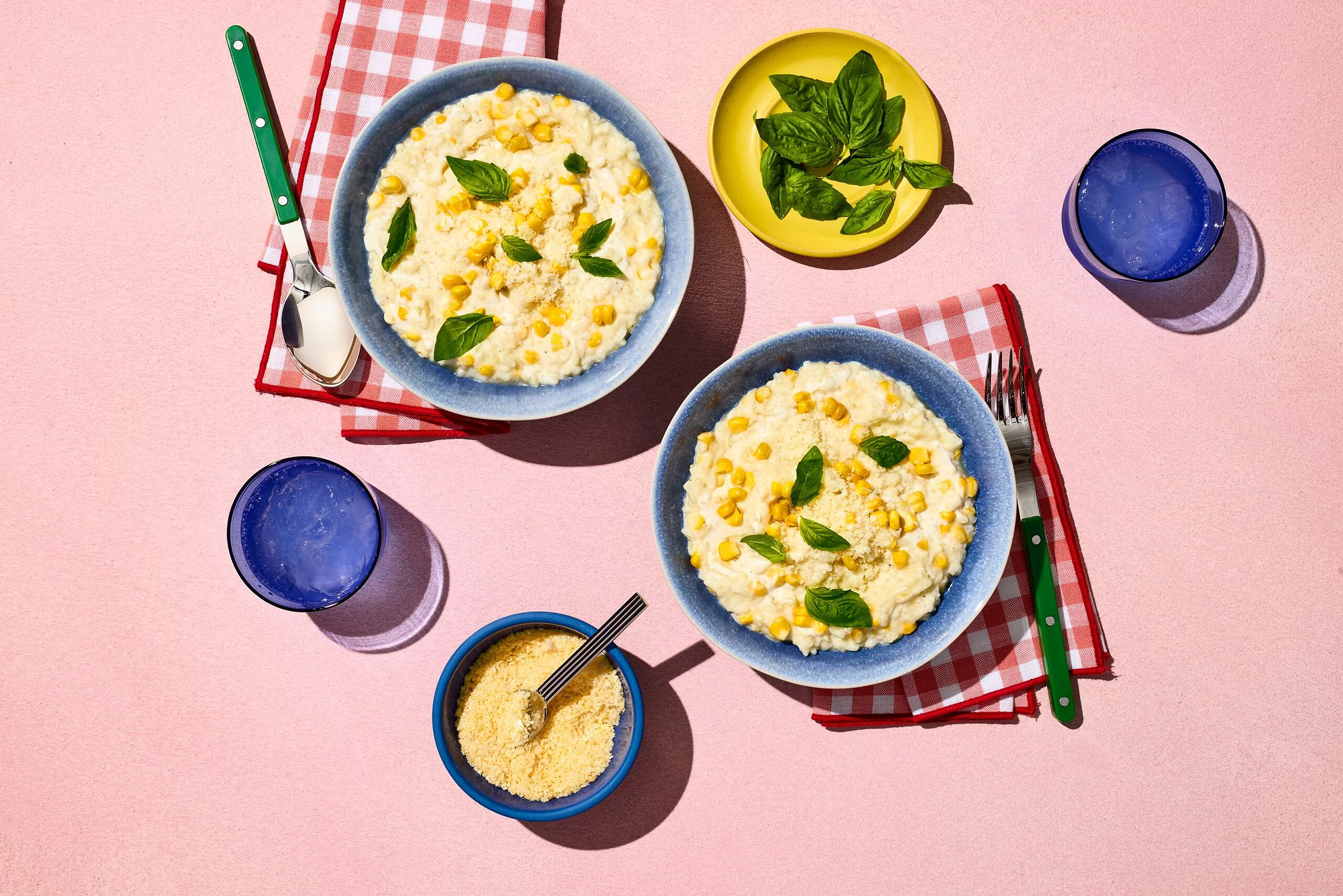 Pressure Cooker Ranch Risotto with Corn