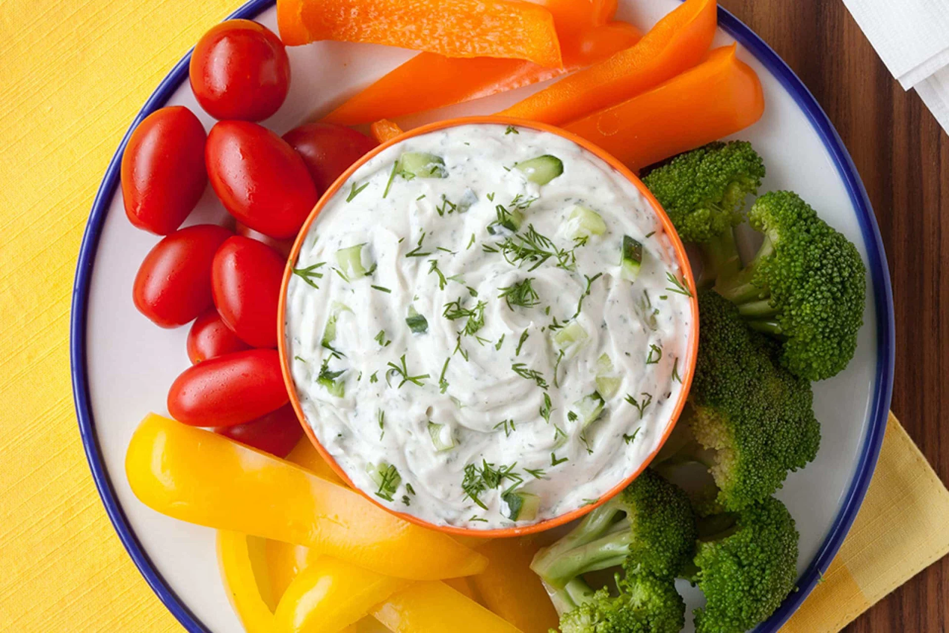 Ranch Cucumber Tea Sandwich Dip