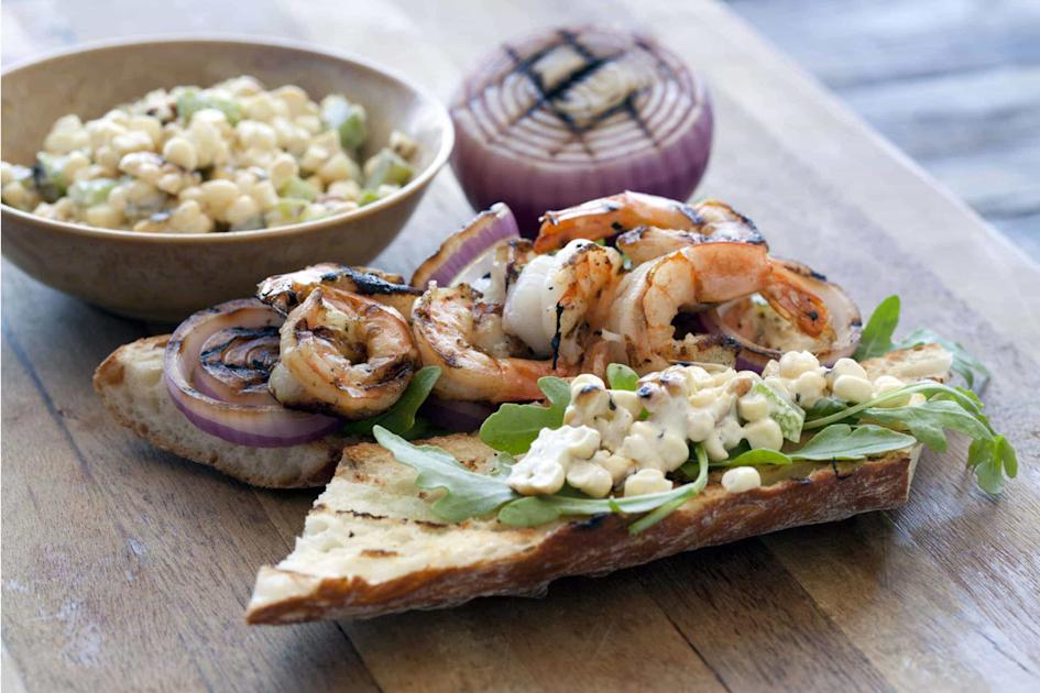 Grilled Shrimp Po' Boy Recipe | Hidden Valley™ Ranch