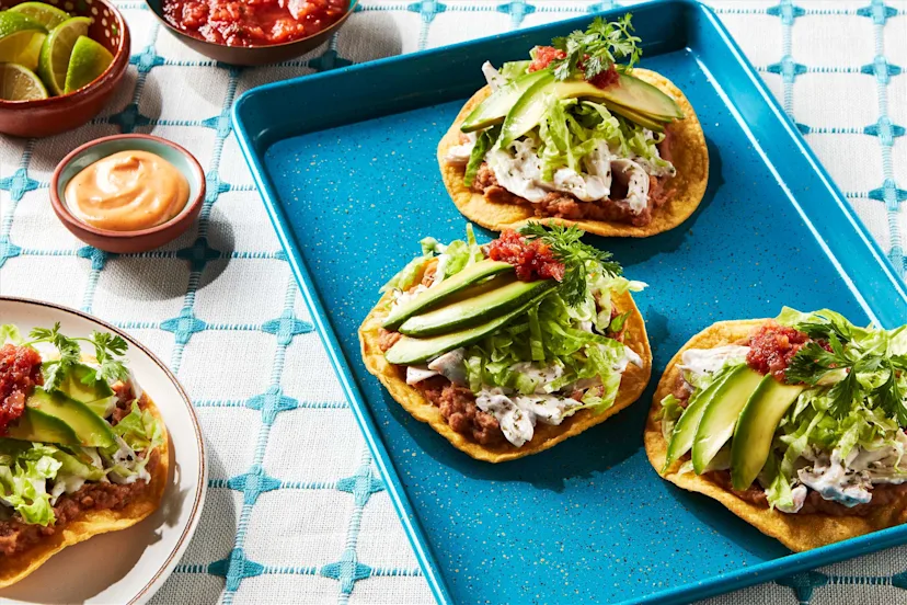 How to Make Chicken Tostadas