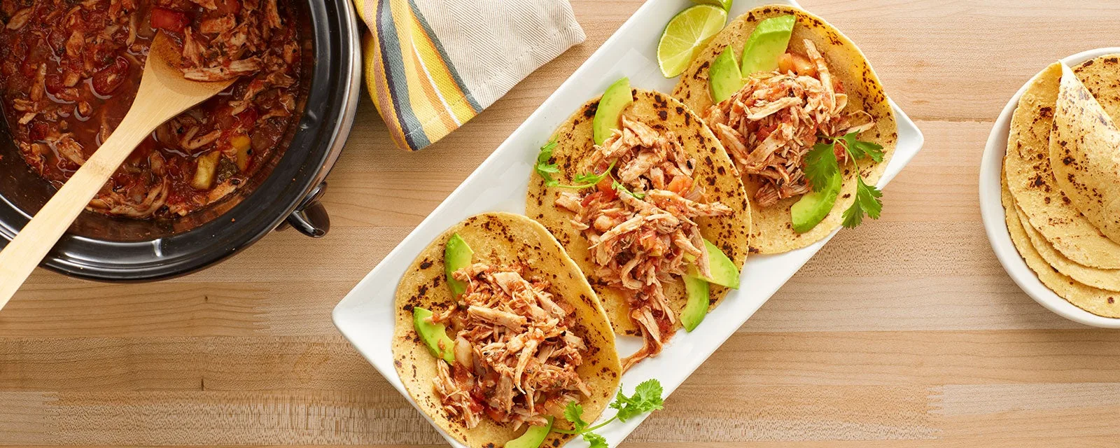 Slow Cooker Mexican Shredded Chicken