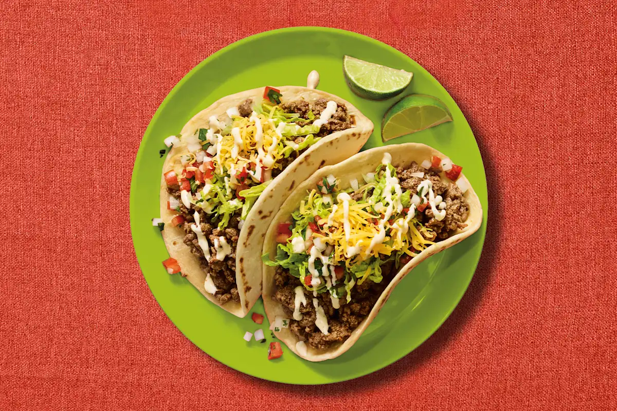 Spicy Ranch Beef Tacos