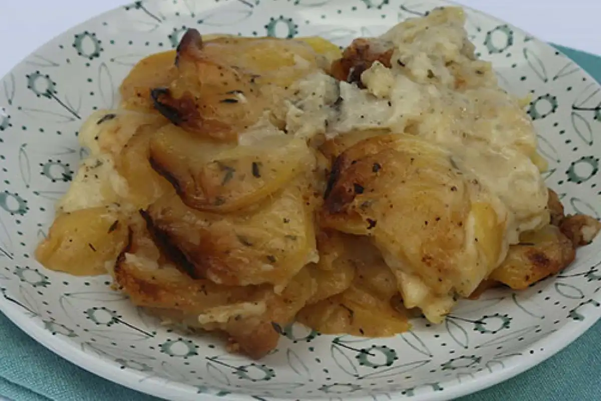 Ranch Potato Galette in a Slow Cooker
