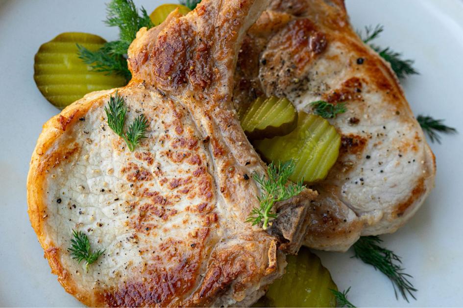 Pickle Ranch Pork Chops Recipe | Hidden Valley™ Ranch