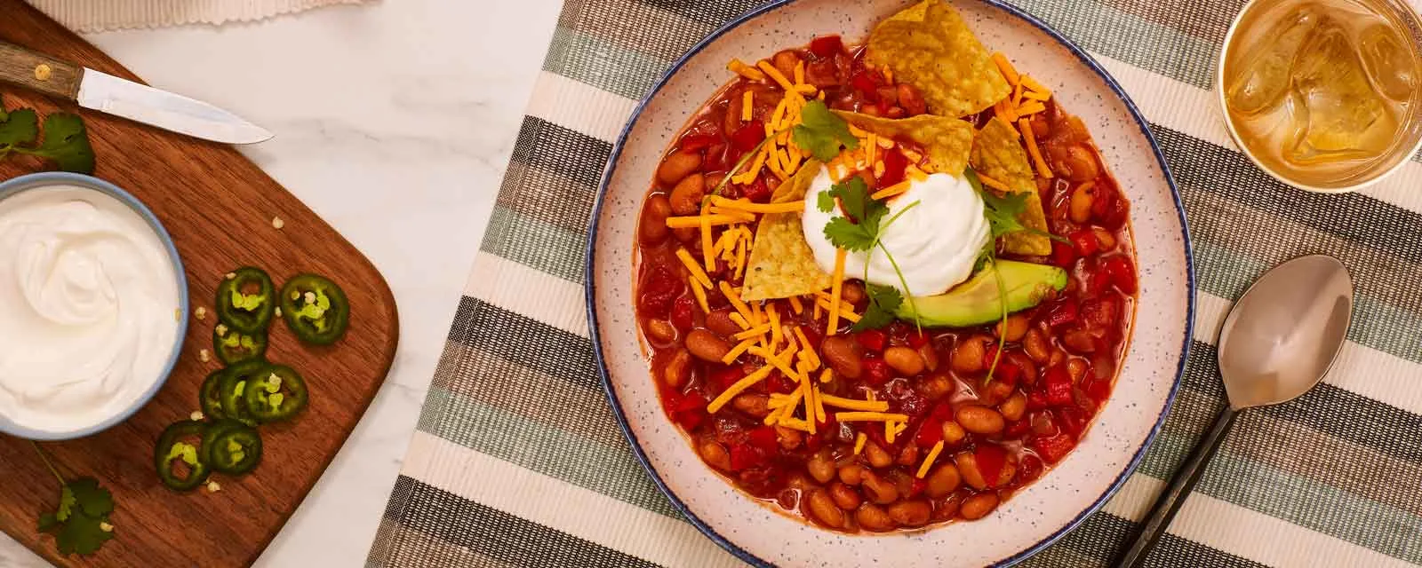 Vegetarian Ranch Bean Chili