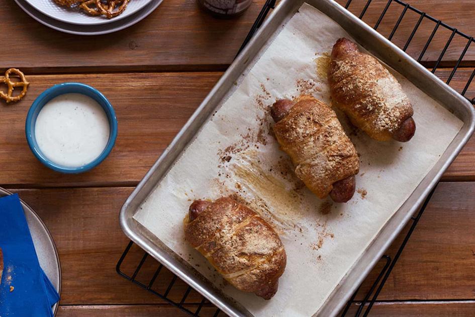 Easy Ranch Pretzel Dog Recipe | Hidden Valley™ Ranch