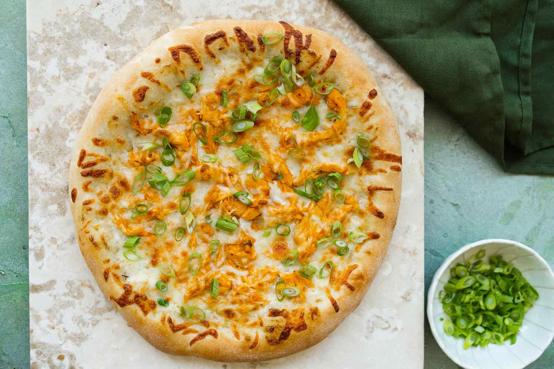 Buffalo Chicken Ranch Pizza