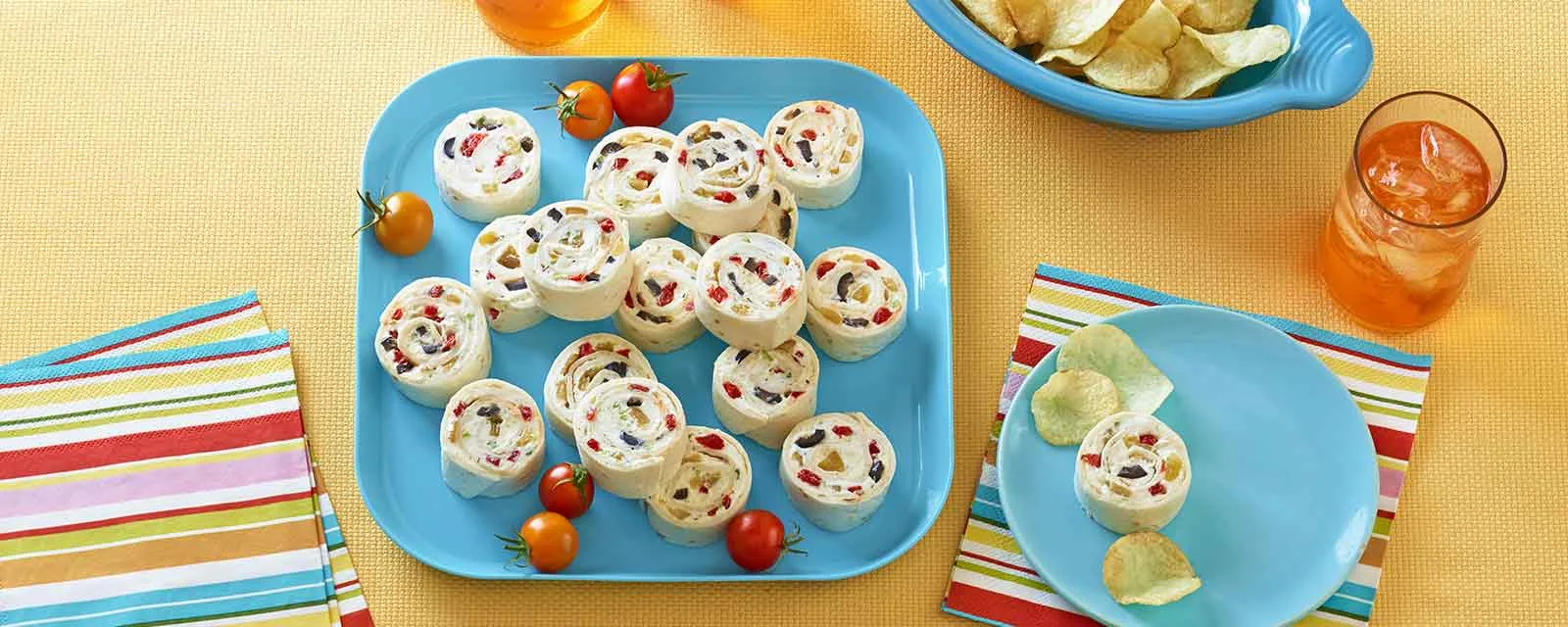 Hidden Valley® Pinwheel Sandwiches