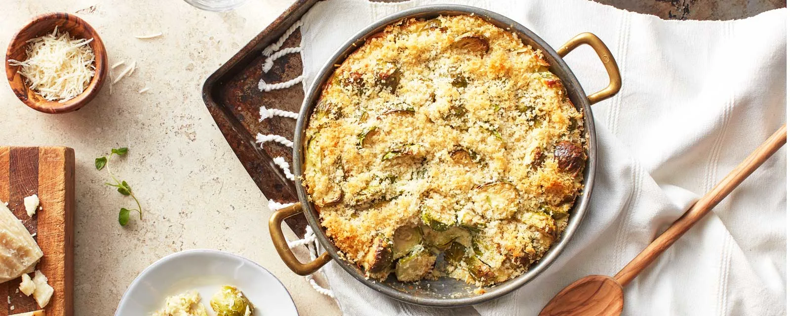 Brussels Sprouts Gratin