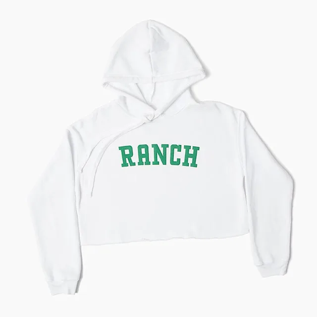 Image of Hidden Valley® Ranch Ladies Cropped Hoodie