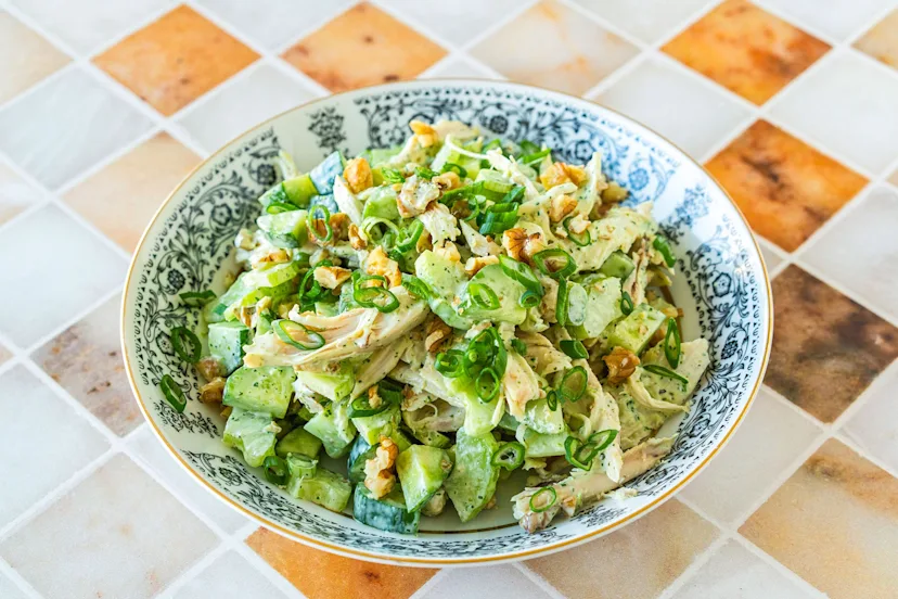 Green Goddess Ranch Chicken Salad