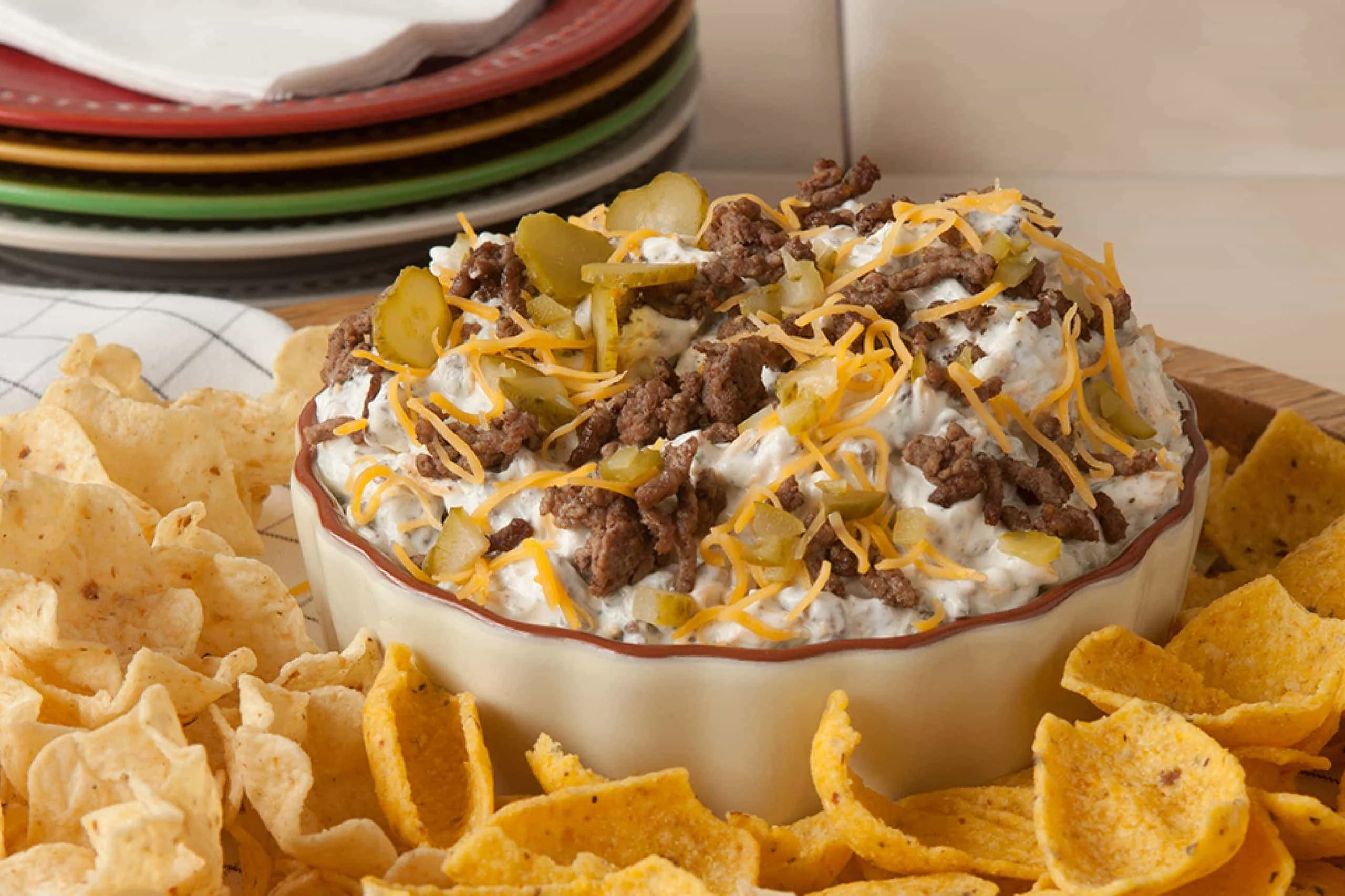 Bacon Cheeseburger Dip image