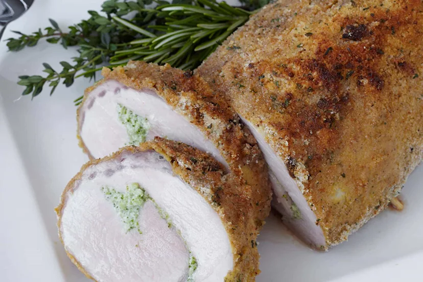 Ranch Pork Loin with Broccoli