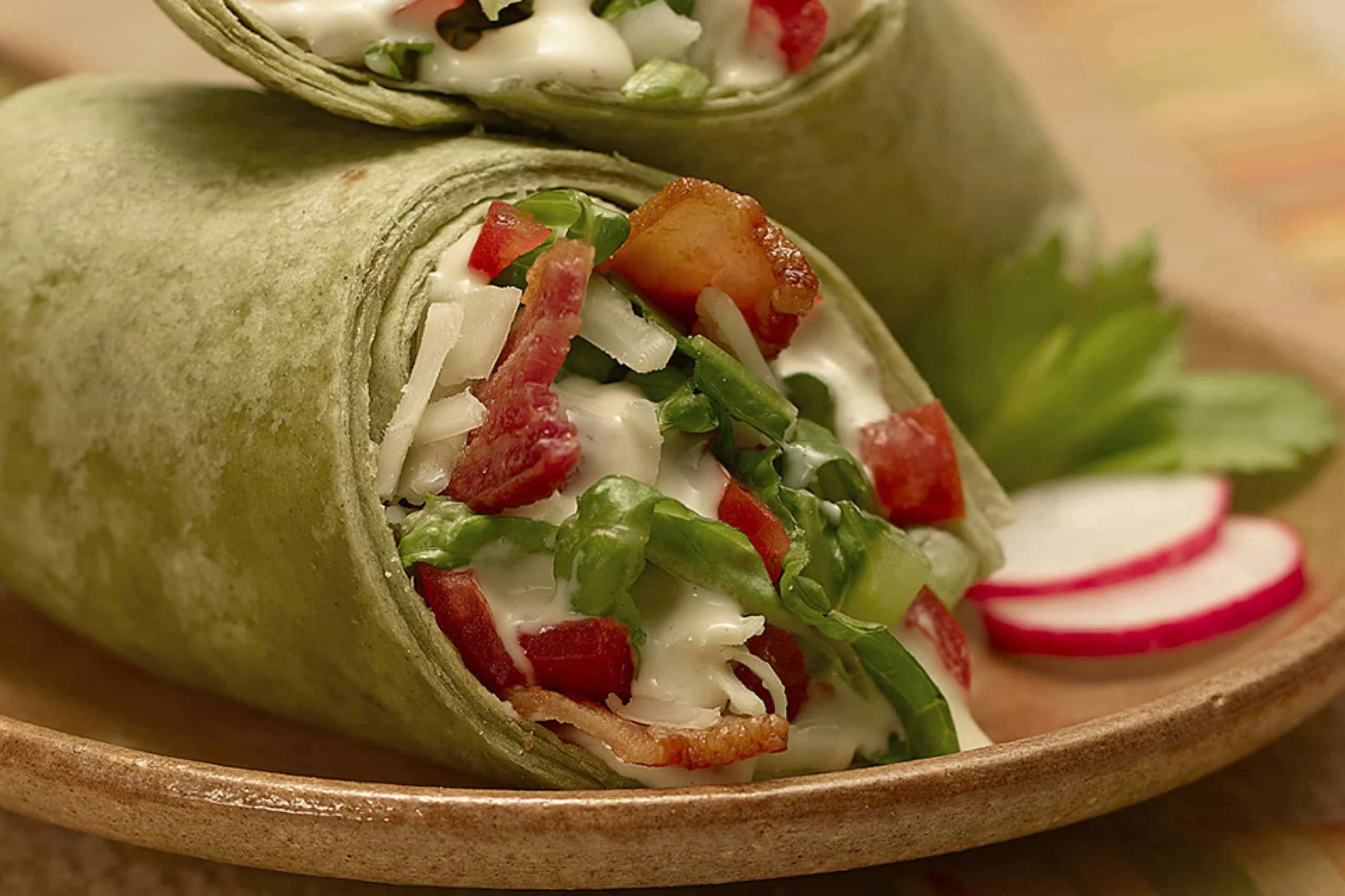 Salad in a Wrap image