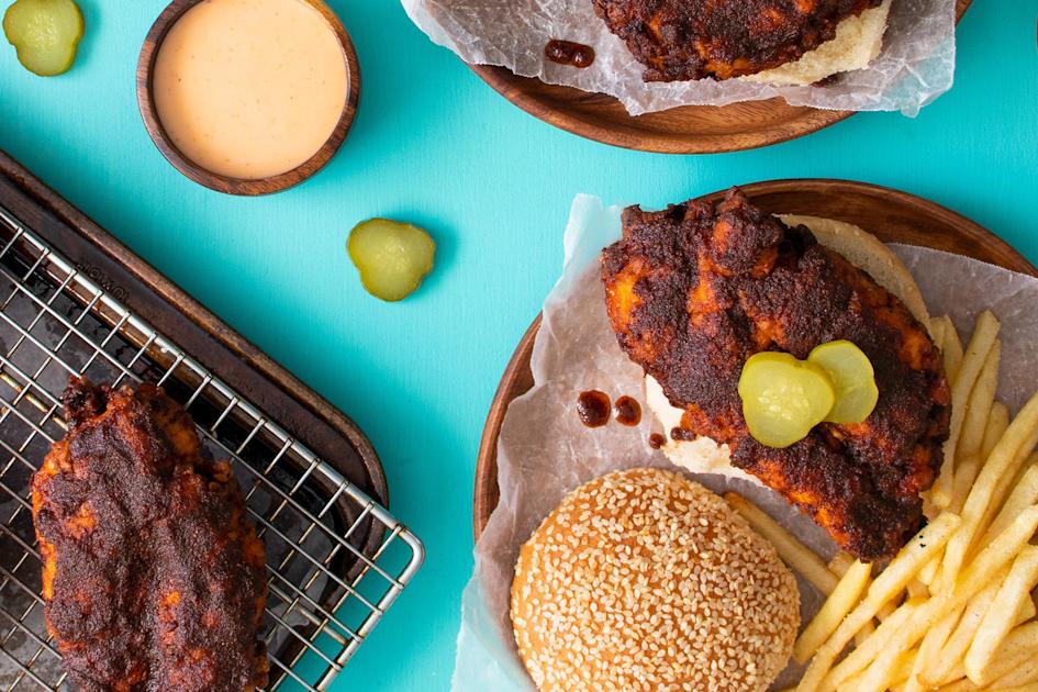 Crispy Spicy Ranch Chicken Sandwiches Recipe | Hidden Valley™ Ranch