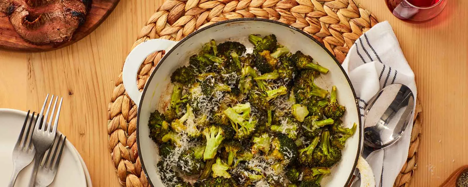 Ranch Parmesan Broccoli