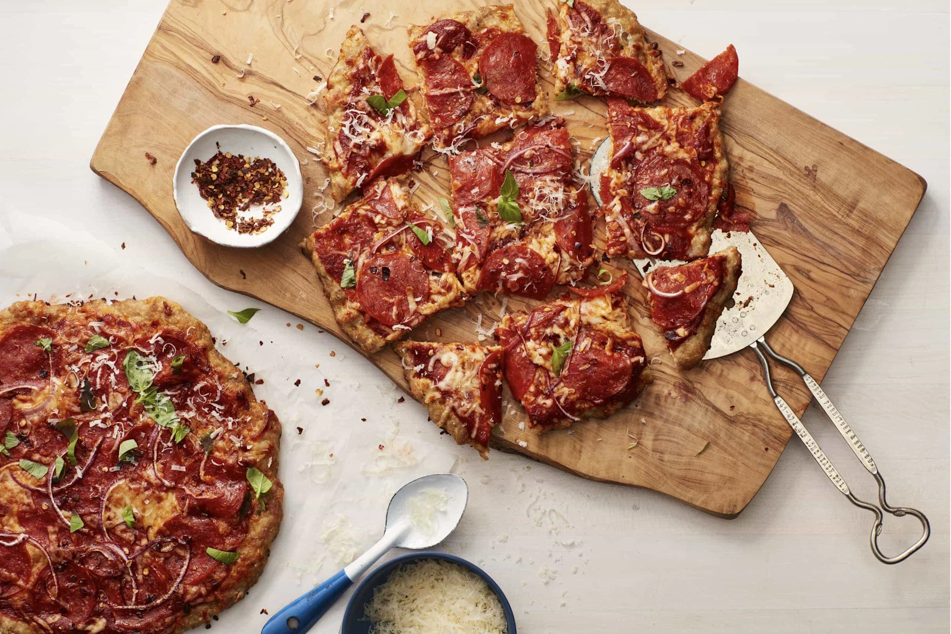 Ranch Chicken Crust Pepperoni Pizza