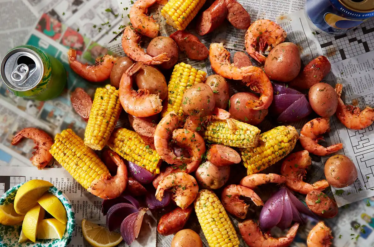 Ranch Shrimp Boil