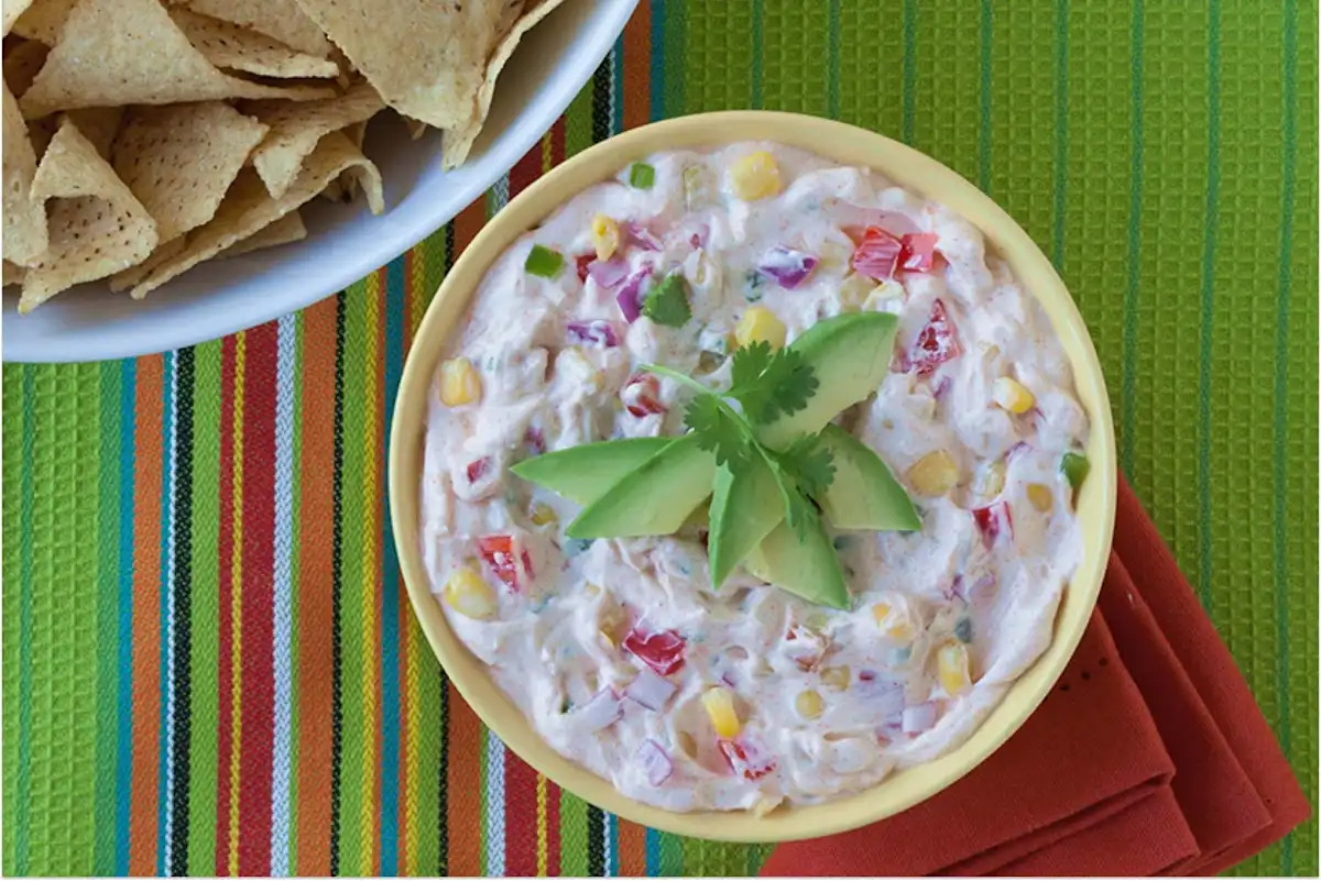 Spicy Sweet Corn Salsa Ranch