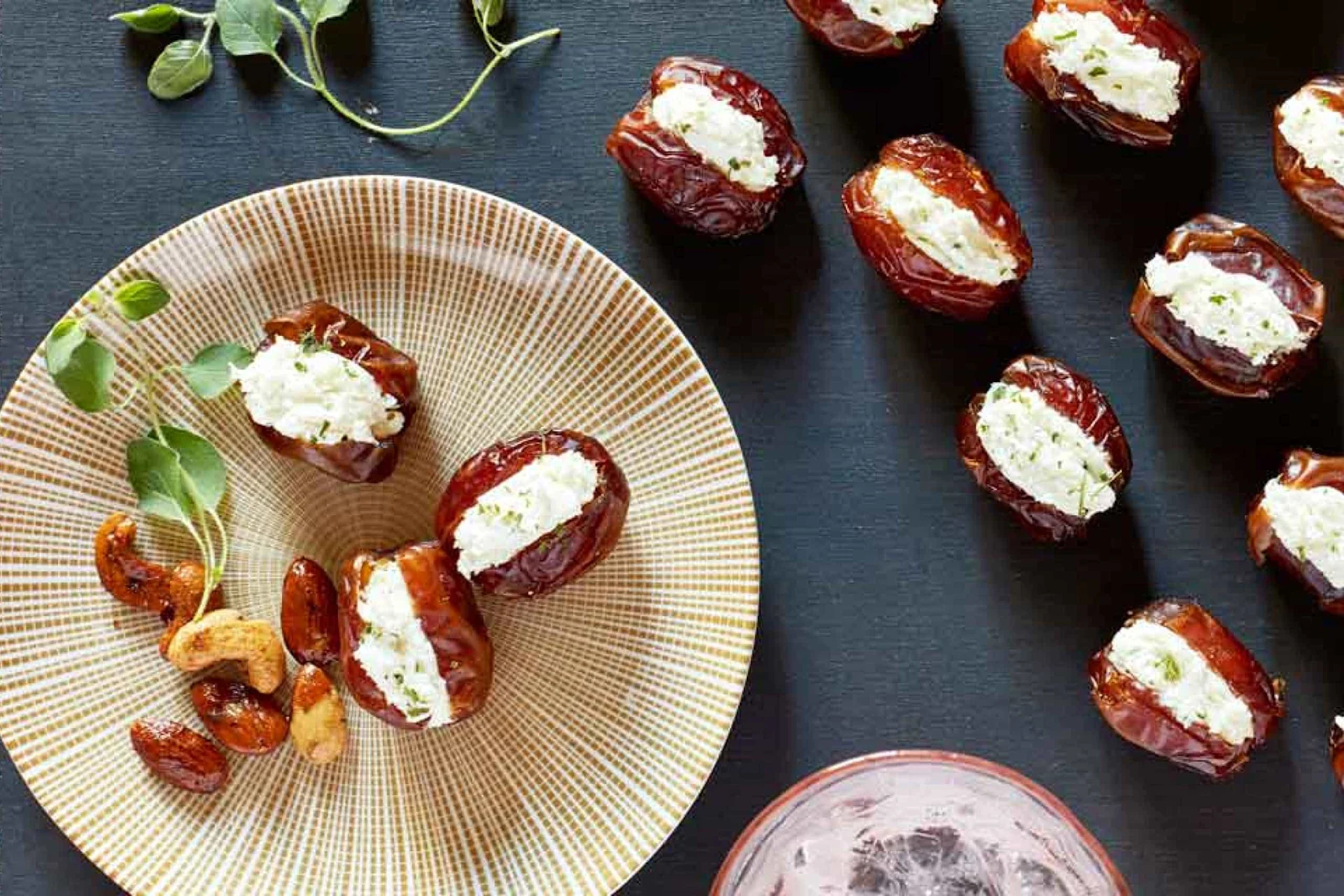 Cheese-Stuffed Dates