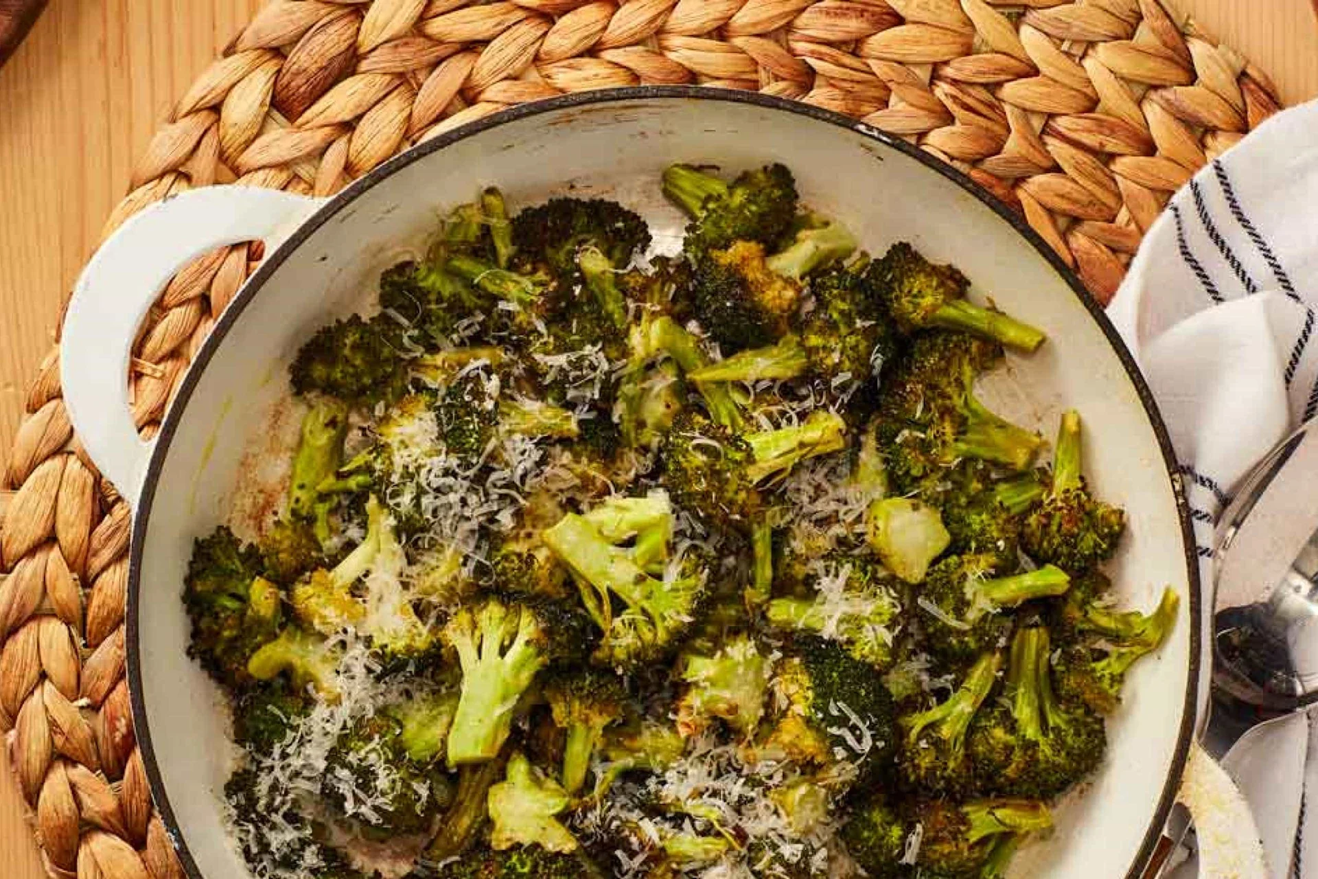 Ranch Parmesan Broccoli