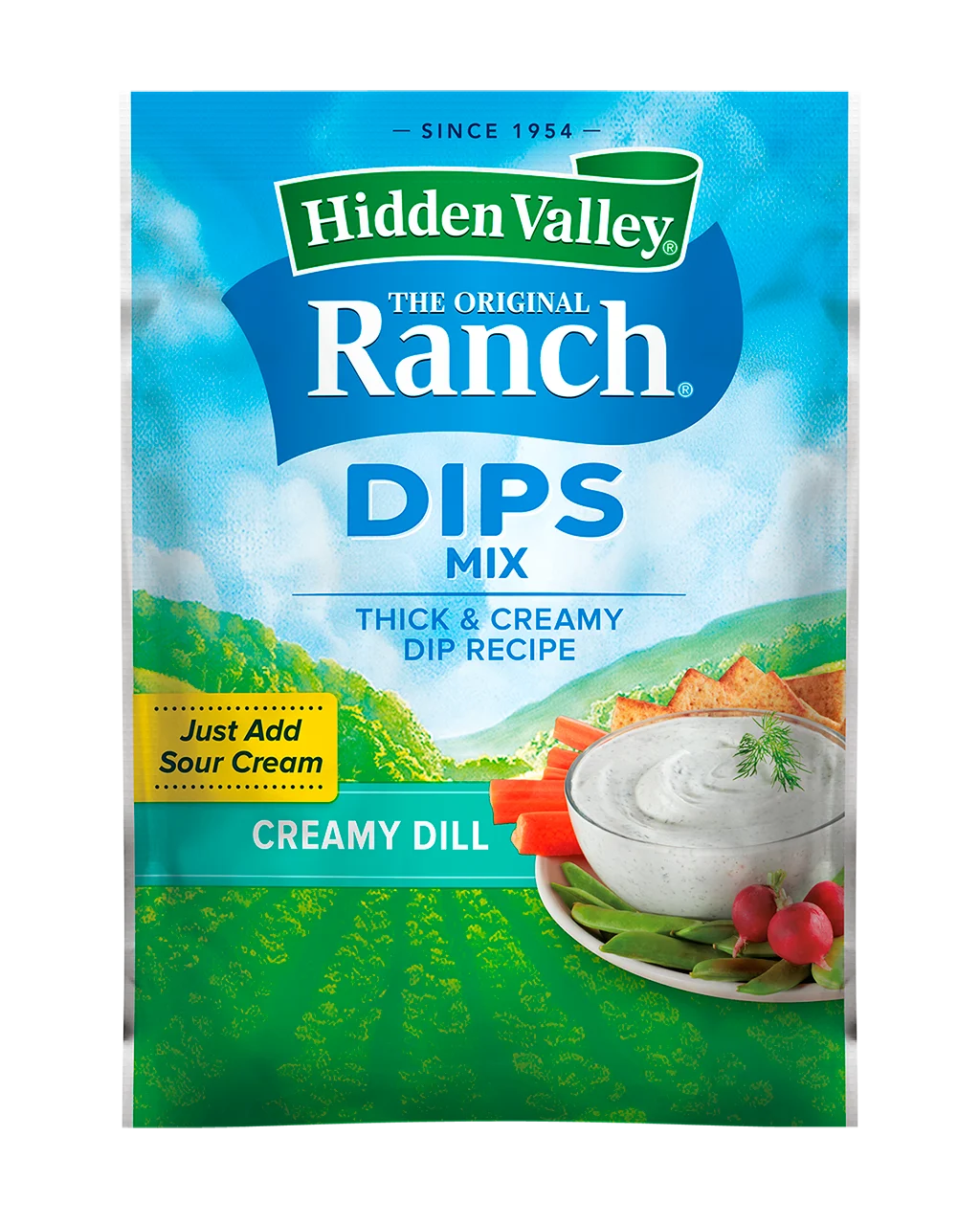 Hidden Valley® Creamy Dill Dips Mix