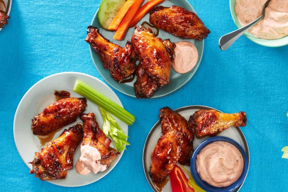 Honey Hot Wings Recipe | Hidden Valley™ Ranch