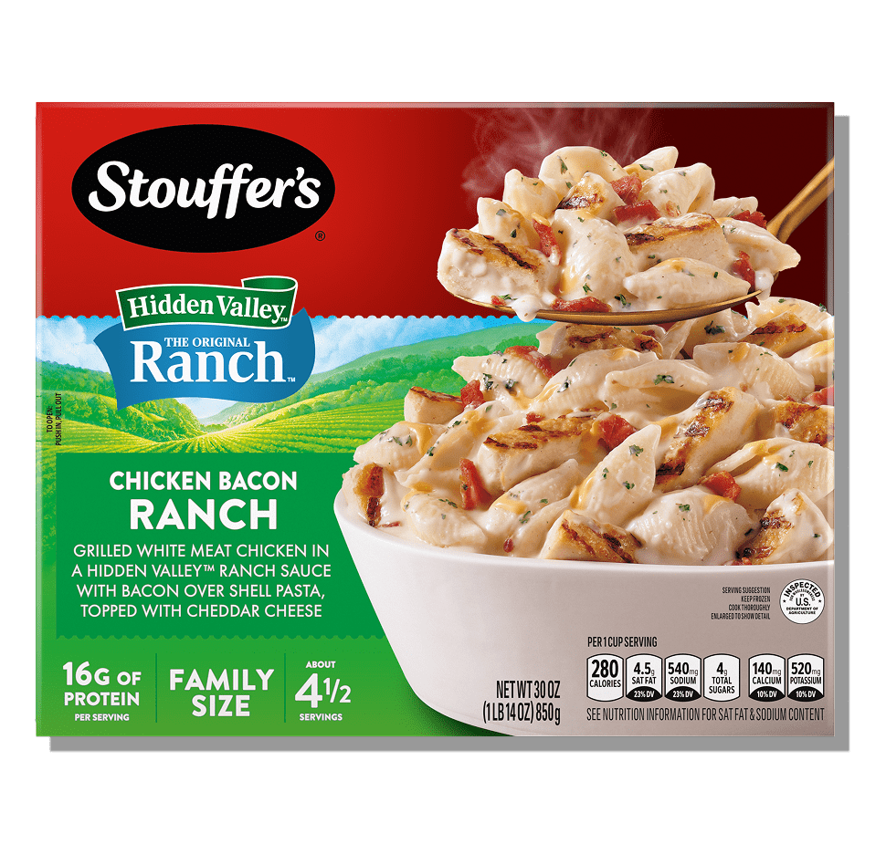 Stouffer's Chicken Bacon Ranch Pasta | Hidden Valley™ Ranch