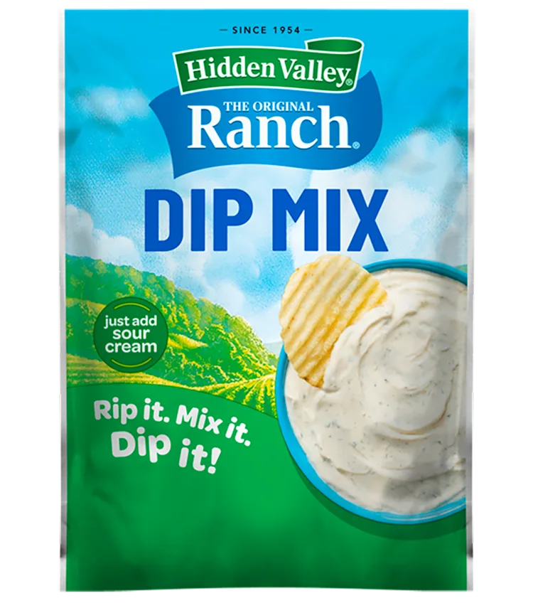 Dips Mix Packets | Hidden Valley® Ranch