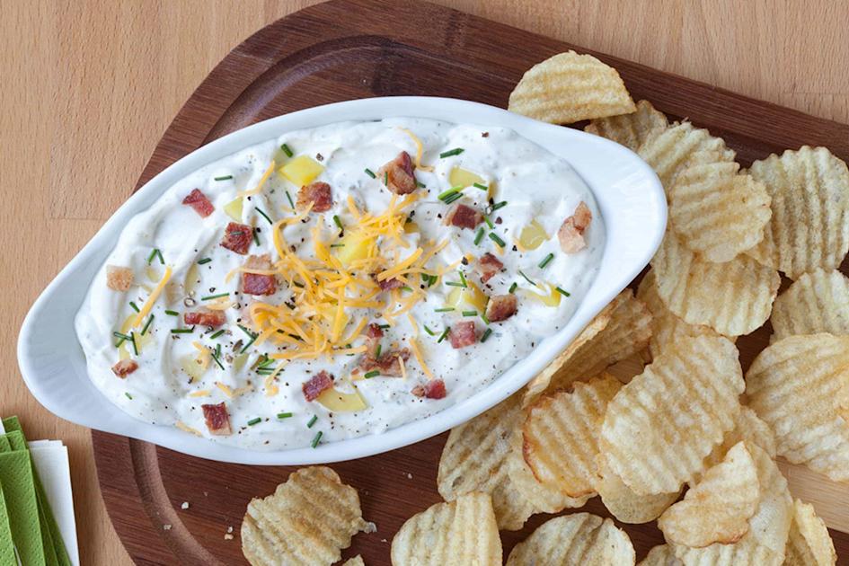 Loaded Baked Potato Dip Recipe | Hidden Valley™ Ranch