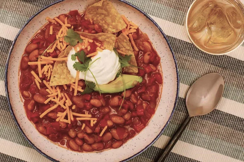 Vegetarian Ranch Bean Chili