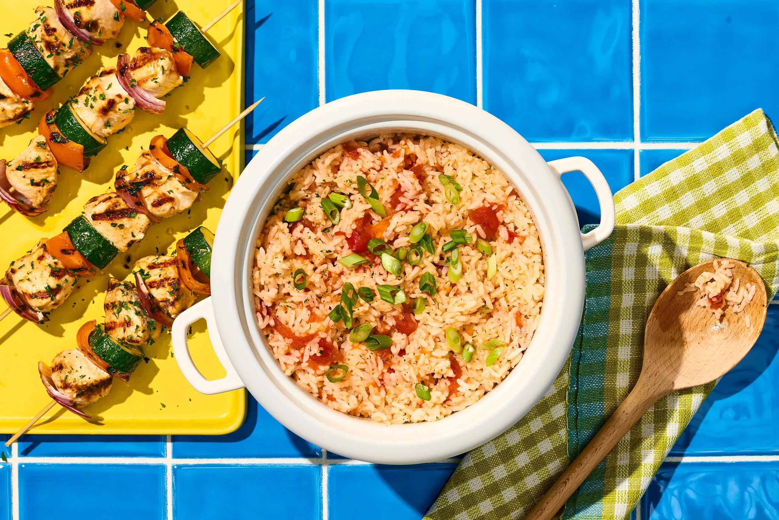 Rice Cooker Tomato Ranch Rice