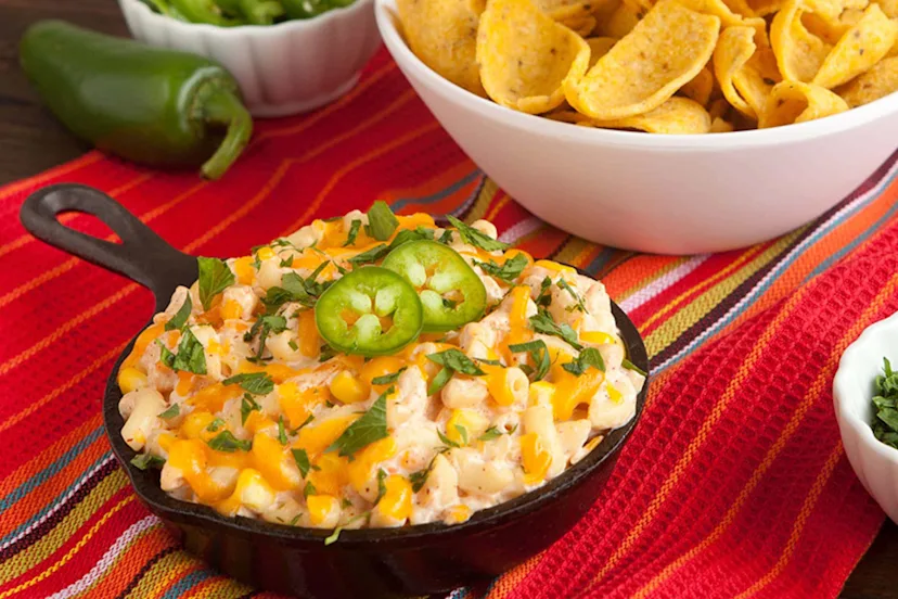 Mexican Mac & Cheese Dip