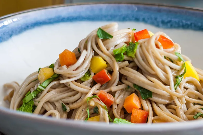 Confetti Soba Noodle Salad