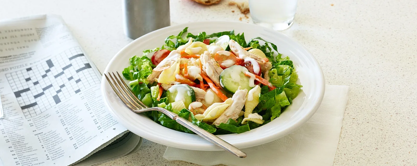 Turkey Club Pasta Salad