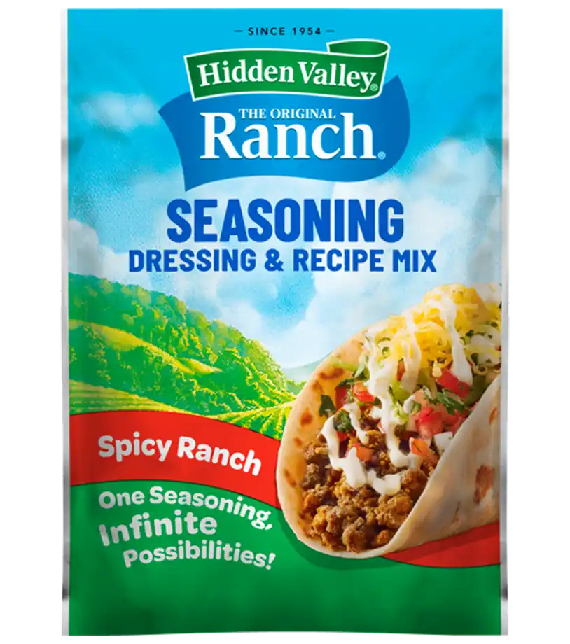 Hidden Valley™ Spicy Seasoning, Dressing & Recipe Mix Packet