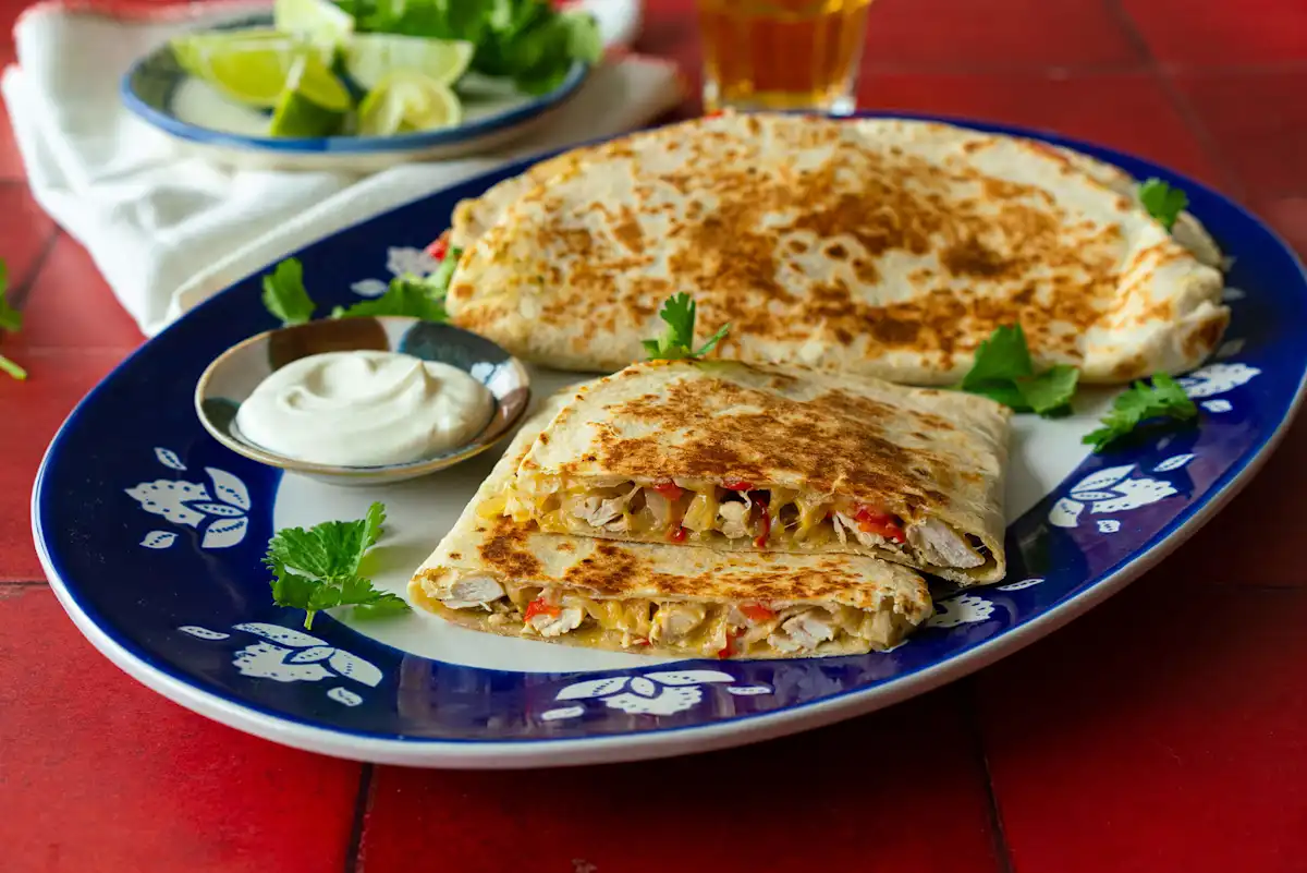 Creamy Jalapeño Quesadilla
