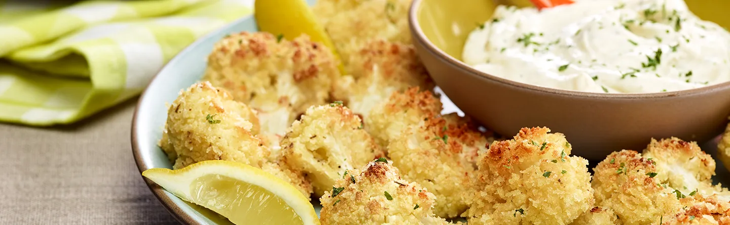 Crispy Ranch Roasted Cauliflwoer