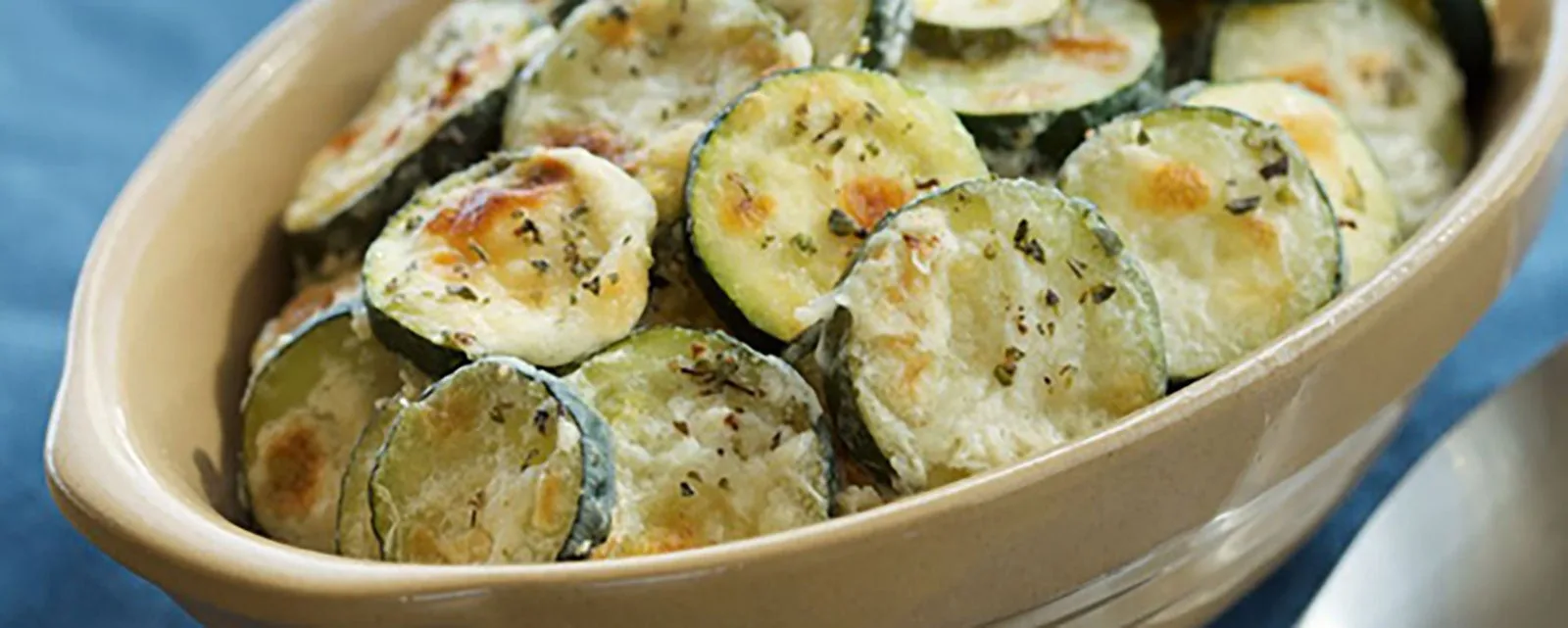 Parmesan Ranch Baked Zucchini Coins