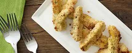 Baked Ranch Zucchini Strips