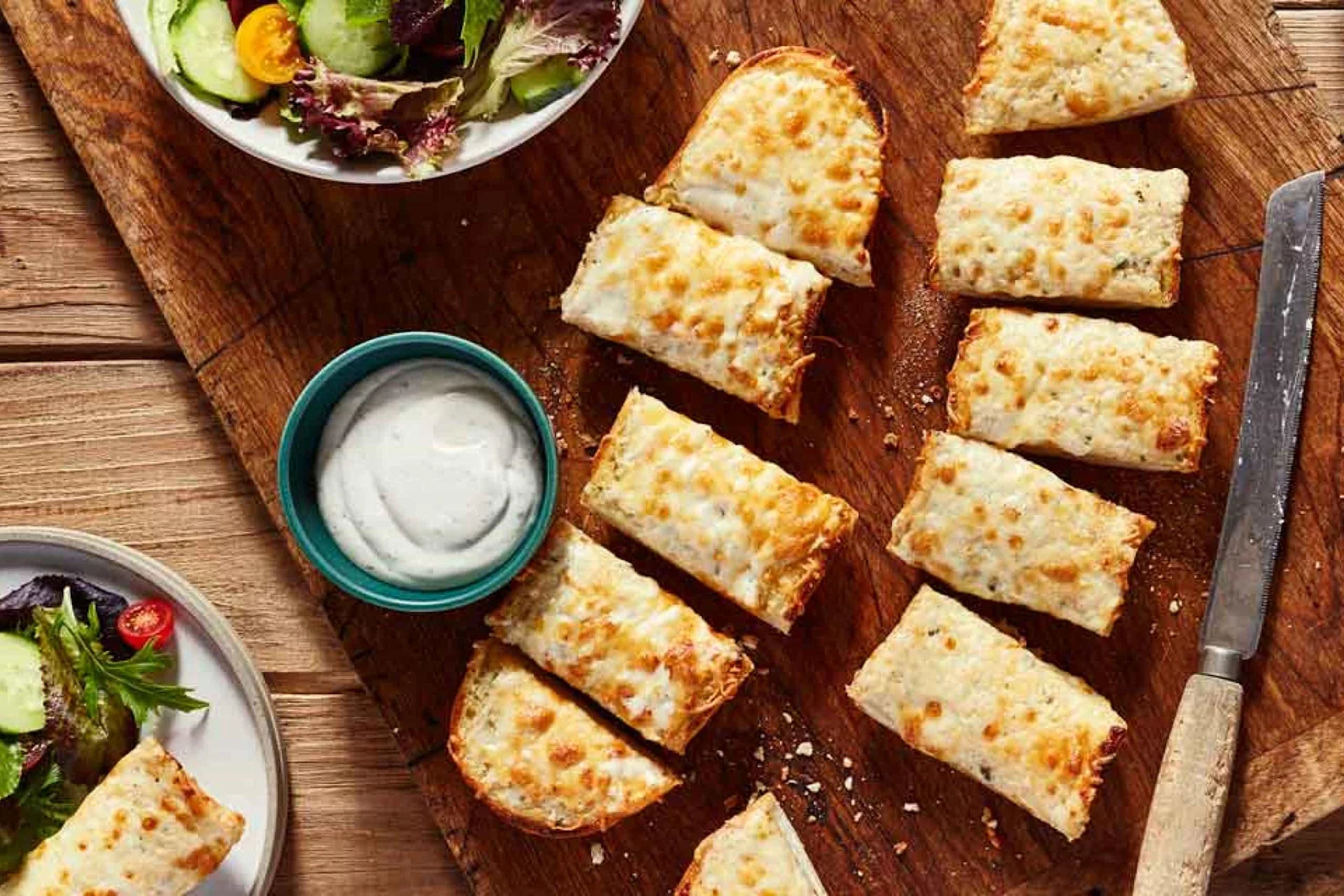 Cheesy Ranch Bread