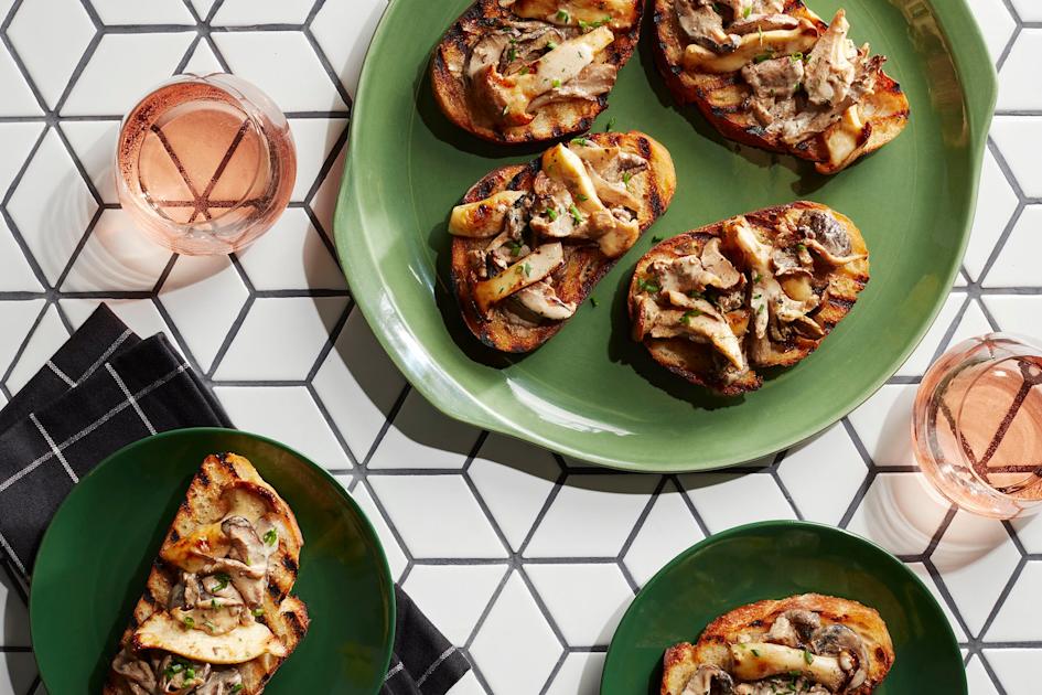 Savory Ranch Mushroom Toast Recipe | Hidden Valley™ Ranch