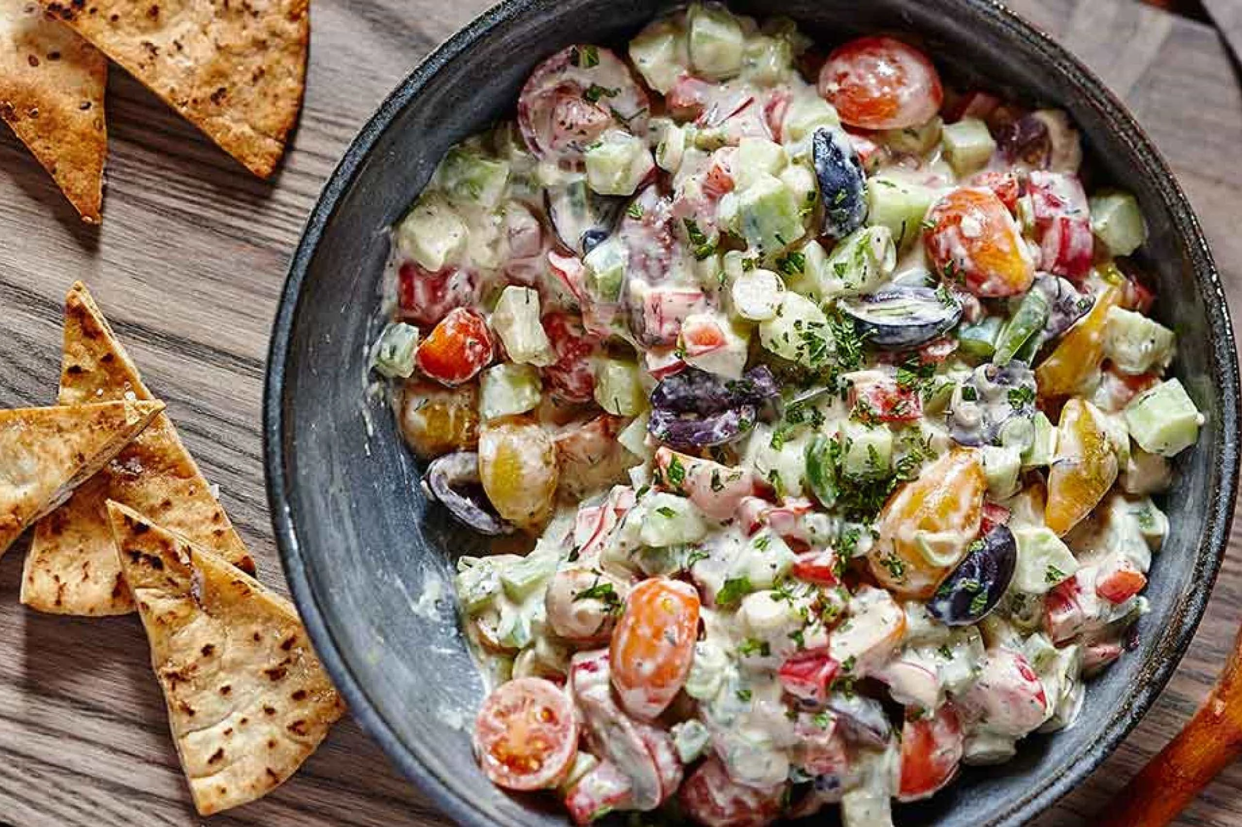 Greek Tzatziki Salad